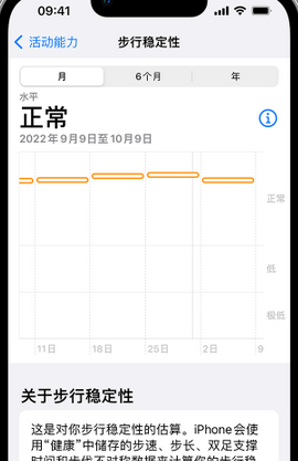 北戴河iPhone手机维修如何在iPhone开启'步行稳定性通知'