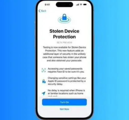 北戴河苹果授权维修店分享被盗设备保护功能开启方法 