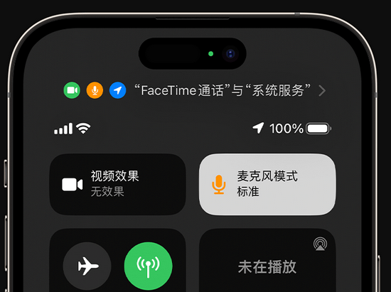 北戴河苹果授权维修网点分享iPhone在通话时让你的声音更清晰 