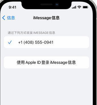 北戴河apple维修iPhone上无法正常发送iMessage信息 